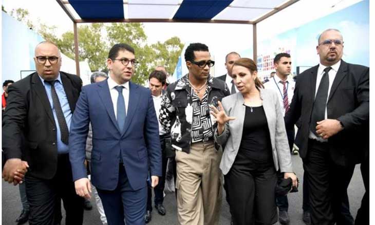 محمد رمضان في ضيافة وزير الثقافة المغربي.. ورمضان أبو جزر طفل أبكى الشيوخ!