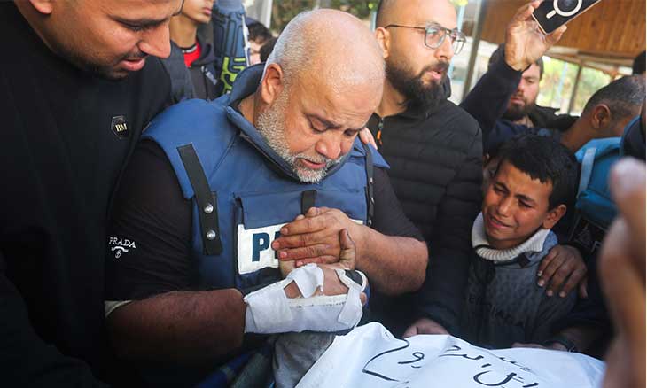 وائل الدحدوح بطلا تراجيديا… ونجم مغربي يسقط في فخ «ماكدو» بعد تضامنه مع غزة!